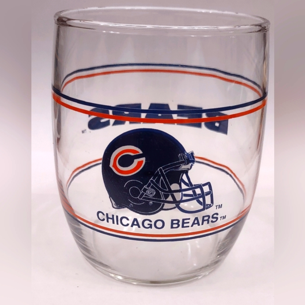 Vintage NFL Chicago Bears Glass